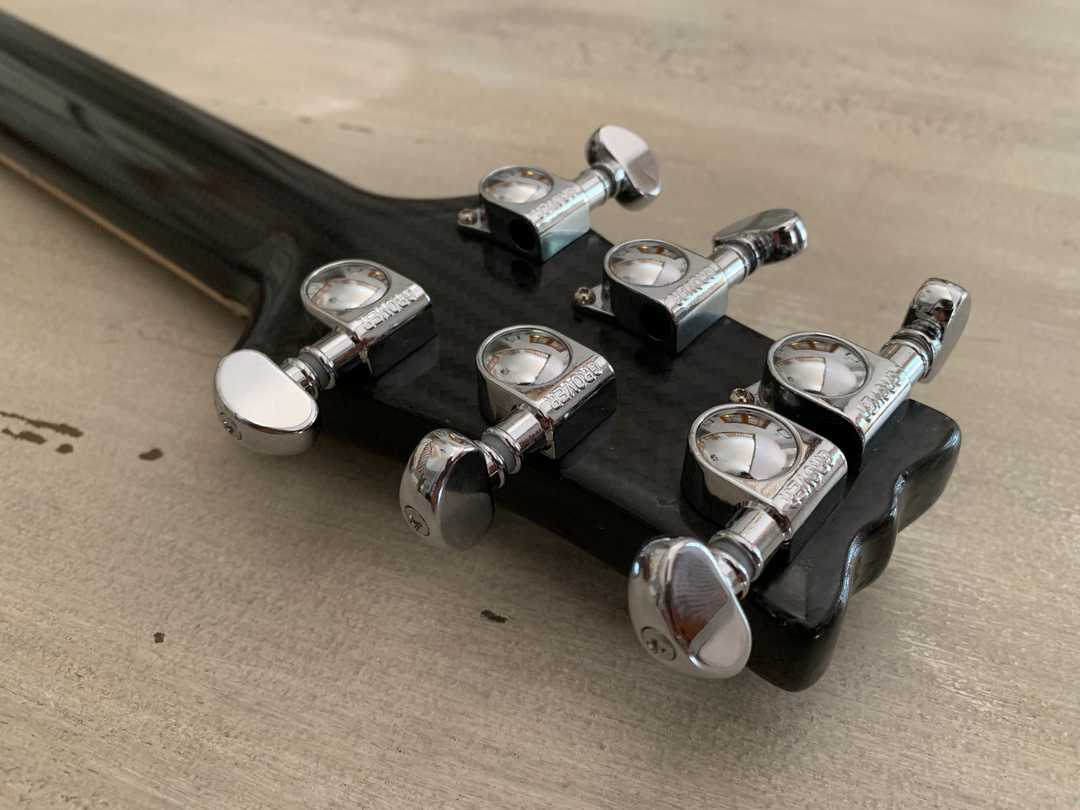 Rubato Guitars Gallery of our carbon fibre electric guitar